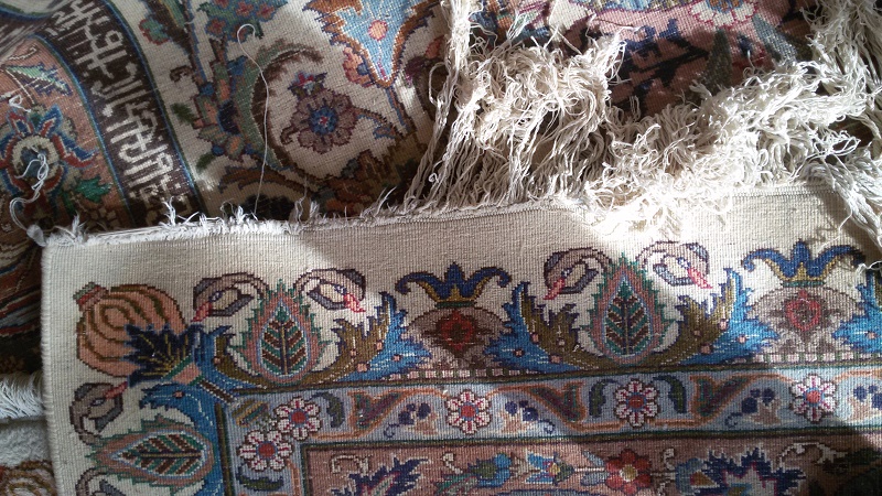 ریشه فرش دستباف