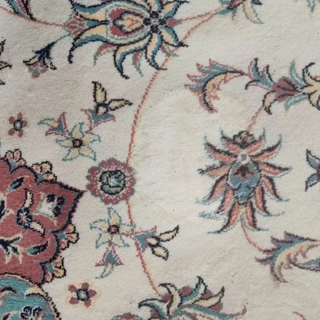 نمای روی فرش